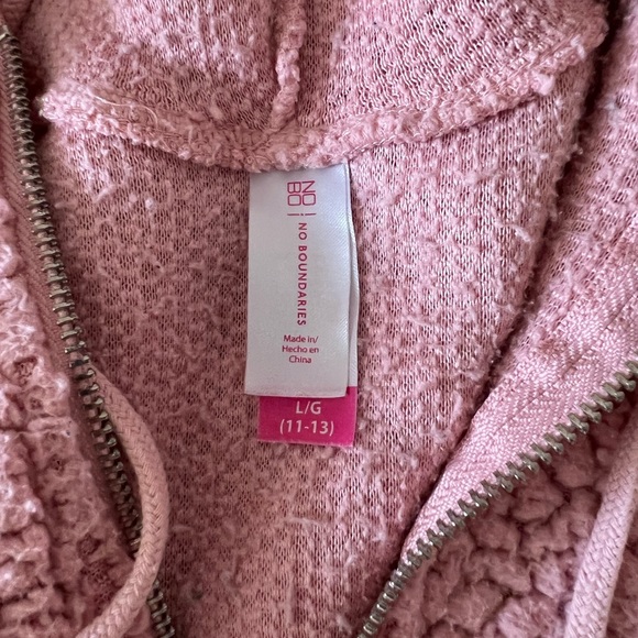 Blush pink quarter zip jacket - Picture 3 of 3